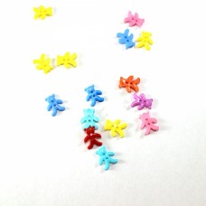 Пуговица медвежонок ассорти, 16х14 мм | furnitura.com.ua