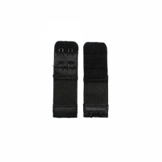 Застежка-удлинитель черная, 2 ряда х 2 петли | furnitura.com.ua