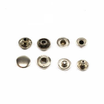 Кнопка Альфа нікель, 15 мм - furnitura.com.ua