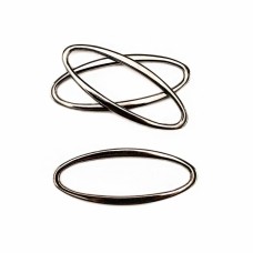 Рамка регулятор черный никель, 50х15 мм | furnitura.com.ua