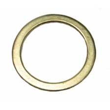 Кільце металеве золото