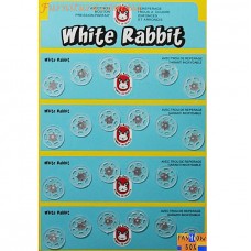 Кнопка приш пластик прозр. Д15 мм, 24 шт. | furnitura.com.ua