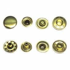 Кнопка середня Alfa золота, 15 мм | furnitura.com.ua