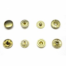 Кнопка рубашечная золотая, 10 мм | furnitura.com.ua