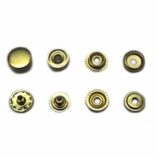 Кнопка средняя золотая, 15 мм | furnitura.com.ua