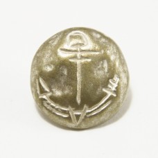 Ґудзик метал срібло 16мм | furnitura.com.ua