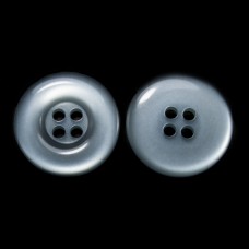 Ґудзик блакитний перламутровий, 18 мм | furnitura.com.ua