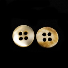 Ґудзик бежевий черепашок, 10 мм | furnitura.com.ua