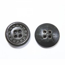 Гудзик чорний, 18 мм | furnitura.com.ua