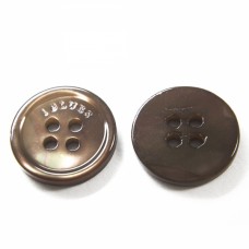 Гудзик черепашка коричнева, 16 мм | furnitura.com.ua