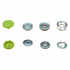 Кнопка трикотажная FB D-9,5 мм закр. шляпка салатовая | furnitura.com.ua