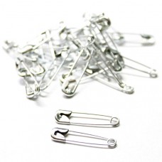 Булавка английская никель 2 см | furnitura.com.ua