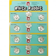 Кнопка пришивна нікель, 18 мм | furnitura.com.ua