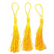 Пензлик підвіска оранж. | furnitura.com.ua