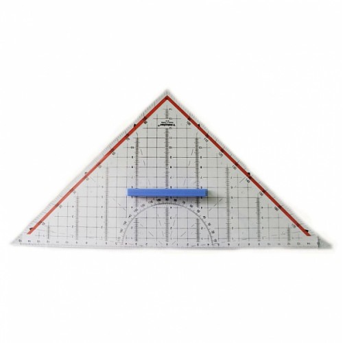 Лінійка масштабна трикутник з тримачем.