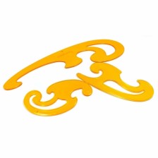 Лінійка лекальна, набір-3 шт.