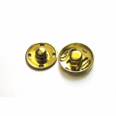 Кнопка золота пришивна, 12 мм | furnitura.com.ua