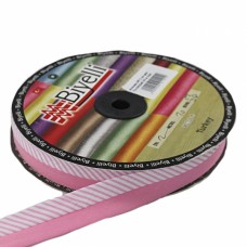 Коса бейка рожева ялинка х/б, 2 см | furnitura.com.ua