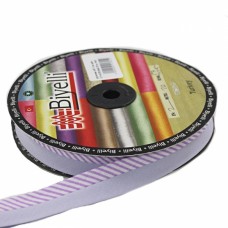 Коса бейка фіолетова ялинка х/б, 2 см | furnitura.com.ua