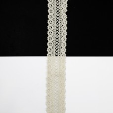 Мереживо кроше натуральне, 4 см | furnitura.com.ua