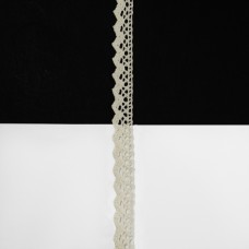 Мереживо кроше натуральне, 1.5 см | furnitura.com.ua