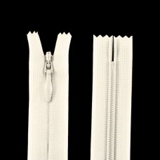 Молния YKK потайная 25 см цвет -123 беж | furnitura.com.ua