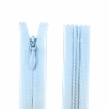 Молния YKK потайная 25 см цвет 026-голубой