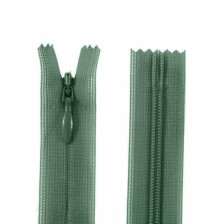 Молния YKK потайная 30 см цвет 153-бутылочный