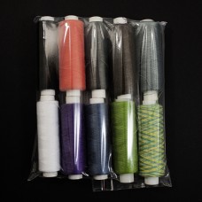 Нитка полиэстер №40, цвет ассорти  | furnitura.com.ua