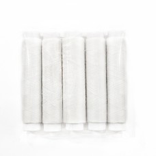 Нитка нижняя под вышивку №60, белая | furnitura.com.ua