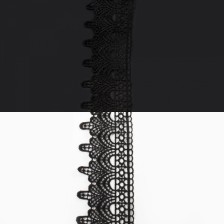 Кружево черное, 5 см 