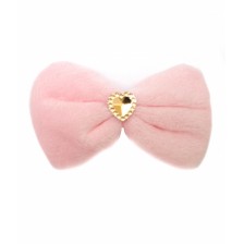 Розовая бабочка Нашивка объемная арт.016