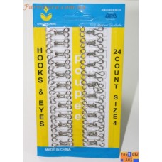 Пришивные крючки, никель 14 мм | furnitura.com.ua