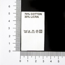 Бірка, 3х5 см, поліефір | furnitura.com.ua