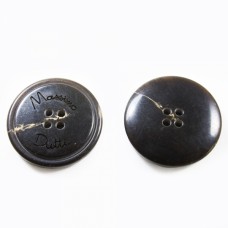 Пуговица темно-коричневая, 26 мм | furnitura.com.ua