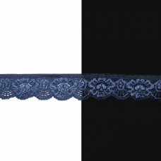 Кружево 2 см, синее | furnitura.com.ua