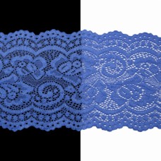 Кружево 10 см, ярко-синее | furnitura.com.ua