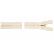 Блискавка молочна потаємна, 50см | furnitura.com.ua