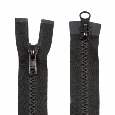 Молния YKK тракт. 80 см тип 5, цвет 580 - черный | furnitura.com.ua