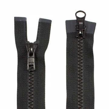 Молния YKK тракт. 80 см тип 5, цвет 580 - черный - furnitura.com.ua