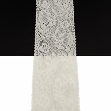 Кружево Италия айвори с силиконом,  9 см | furnitura.com.ua
