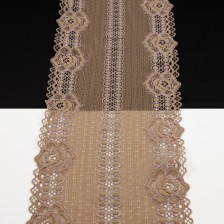 Кружево Италия арт. 33 мультиколор, шир 15 см, боб 10 м