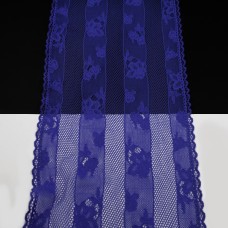 Кружево Италия васильковое, 19 см | furnitura.com.ua