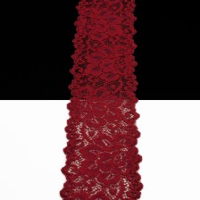 Кружево Италия арт. 65 красное, шир 8 см, боб 10 м