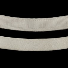 Лента туннельная 1 см, молочная, Италия (от 10 м.) | furnitura.com.ua