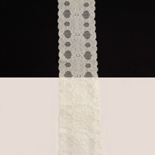 Мереживо Італія молочне, 6 см