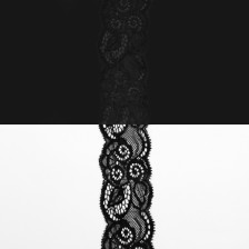 Кружево Италия арт.174 черное, шир 5,5 см, боб 10 м