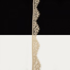 Кружево Италия арт.186 светл крем-брюле, шир 3,5 см, боб 25 м | furnitura.com.ua