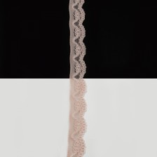 Мереживо Італія арт.200 св-лососів, шир 1,5 см, бобі 25 м