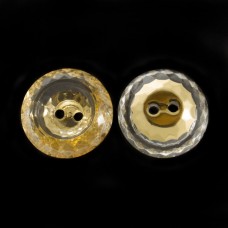 Ґудзик прозоро-жовтий, D 24 мм | furnitura.com.ua